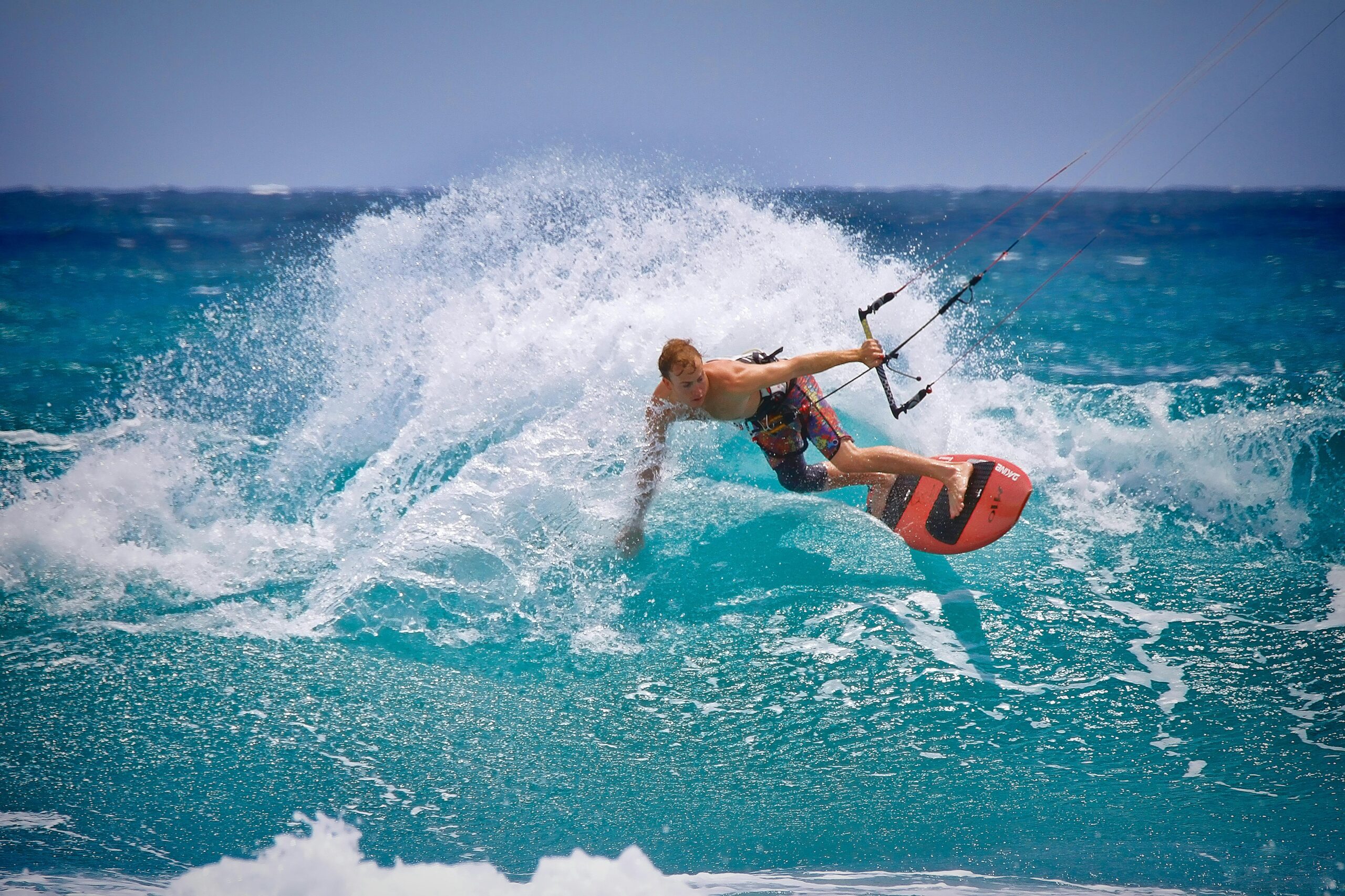 kitesurfing